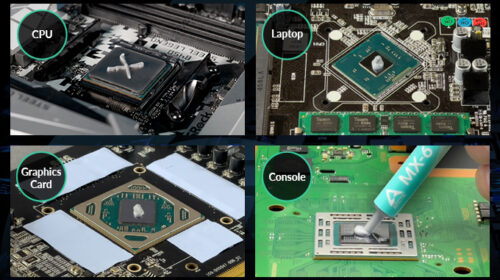 Notebook işlemcisi üzerinde eski termal macunun temizlenip yeni termal macun uygulanması
