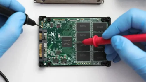 Arızalı SSD disk için yapılan profesyonel SSD kurtarma teknik incelemesi