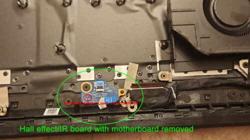 Hall sensör tamiri sonrası laptopun açılış ve ekran test süreci İzmir teknik servis